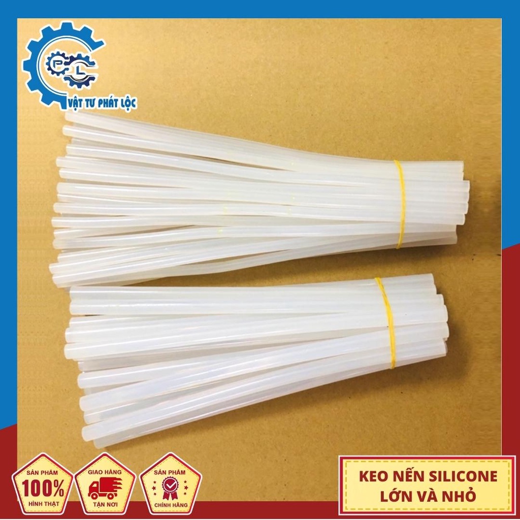 1 cây Keo nến sillicone lớn và nhỏ