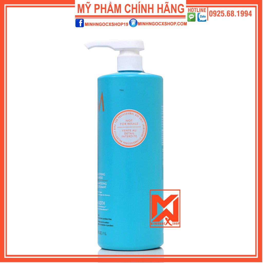 MOROCCANOIL DẦU GỘI SIÊU MƯỢT MOROCCANOIL SMOOTH 1000ML CHÍNH HÃNG