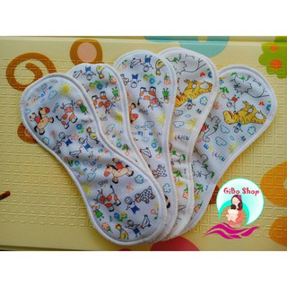 COMBO MIẾNG LÓT bỉm vải Babu nature siêu thấm hút size M,L