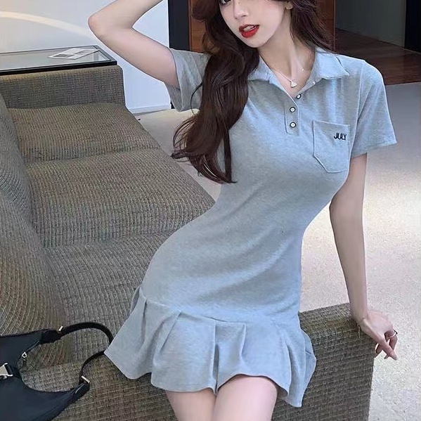 Đầm Perty phong cách Hàn Quốc thời trang mùa hè cho nữ