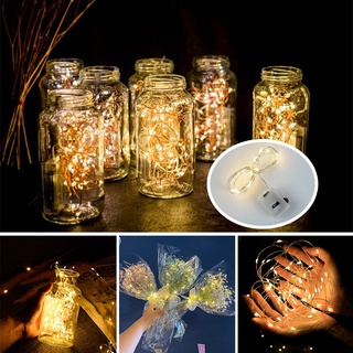 Dây đèn led đom đóm trang trí nhà cửa làm đạo cụ chụp ảnh dài 1m