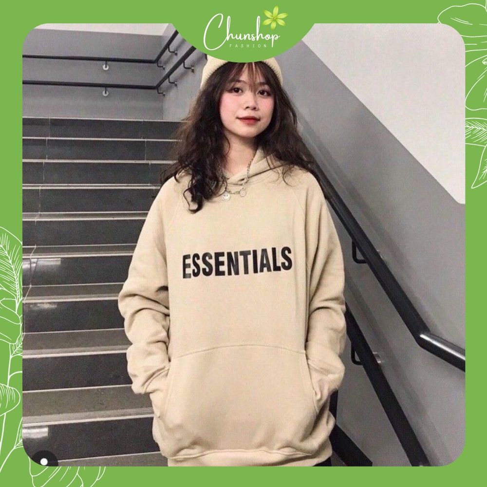 Áo khoác nỉ Hoodie nỉ có mũ và k mũ from rộng freesize, áo nữ có 2 màu đen và be