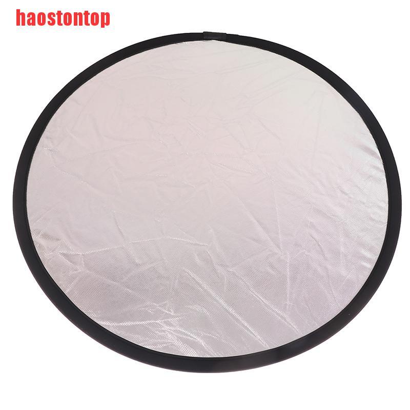 Đèn Phản Quang 2 Trong 1 Ánh Sáng Vàng 24 "/ 60cm Có Thể Gập Lại Cho Chụp Ảnh