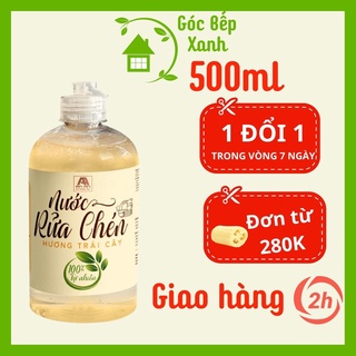 Nước rửa chén bát hữu cơ bồ hòn trái cây An An chai 500ml