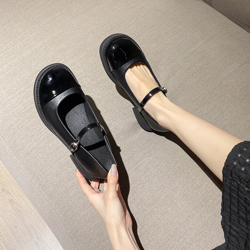 GIÀY LOLITA SIZE NHỎ 32 33 PHONG CÁCH VINTAGE CAO 4.5CM HÀNG QUẢNG CHÂU