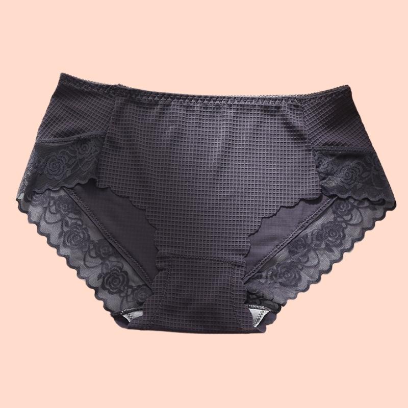 Quần Lót Nữ Cotton Viền Ren SU Official, Quần Xì Ren Nâng Mông 2097
