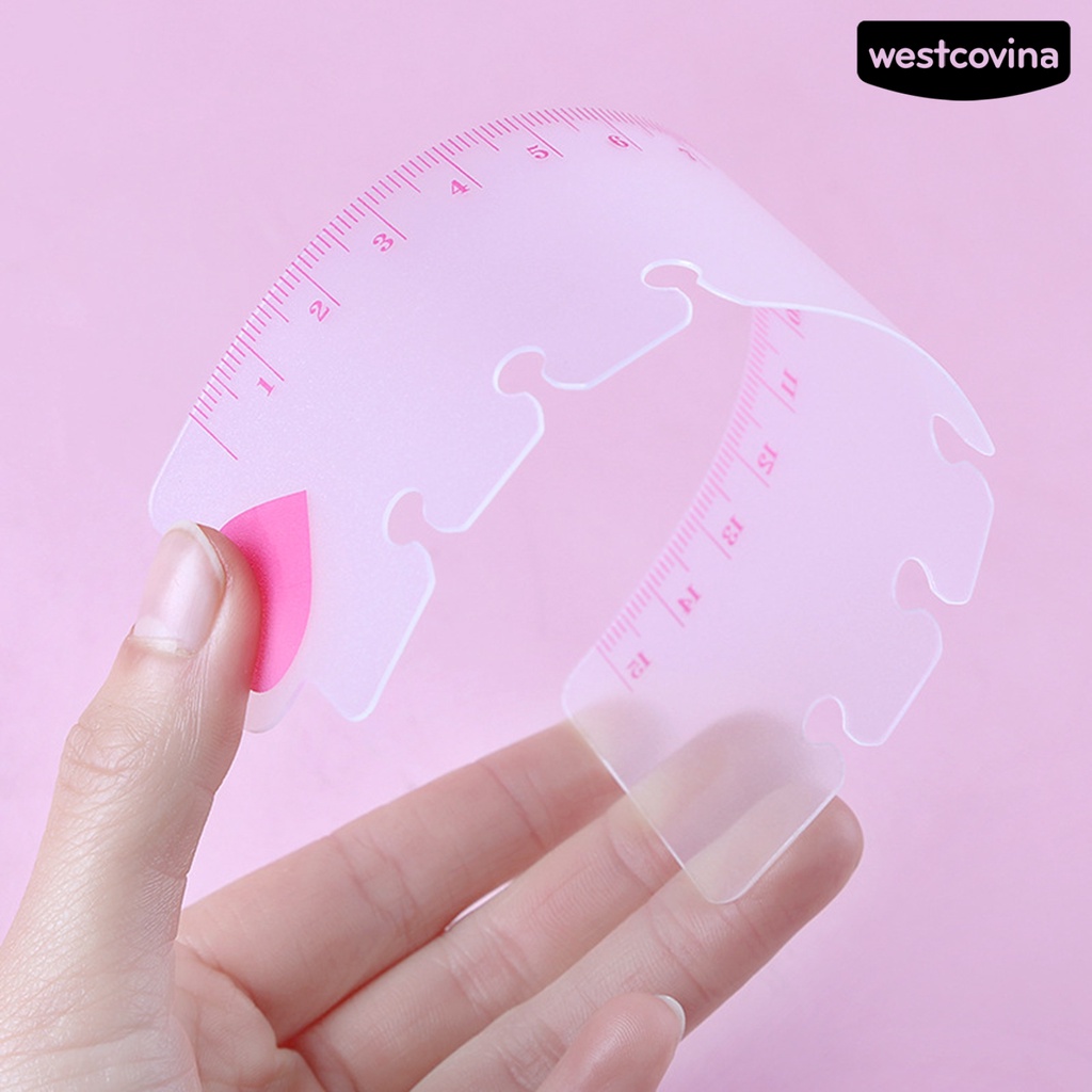 [Hot]✍Set 2 Thước Đo Bằng PVC Trong Suốt Họa Tiết Đáng Yêu Cho Học Sinh