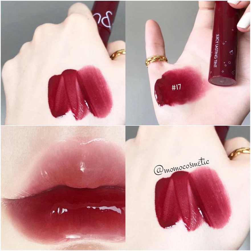 [khoivu]  Son Tint bóng Romand Juicy Lasting Tint màu 17 PLUMCOKE 64 | BigBuy360 - bigbuy360.vn