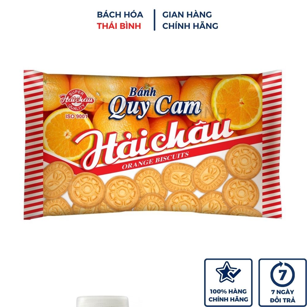 Bánh quy cam Hải Châu gói 123 g