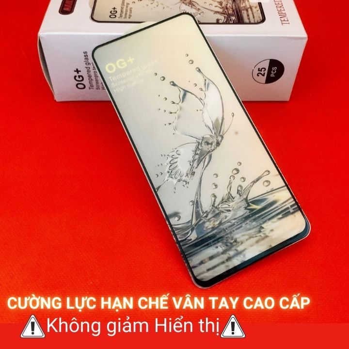 Kính cường lực Xiaomi Redmi Note 10/10s/10 5G -Bướm Xuân Phủ Plasma- Siêu chuẩn-Full màn - Hạn chế vân tay-Độ trong HD+