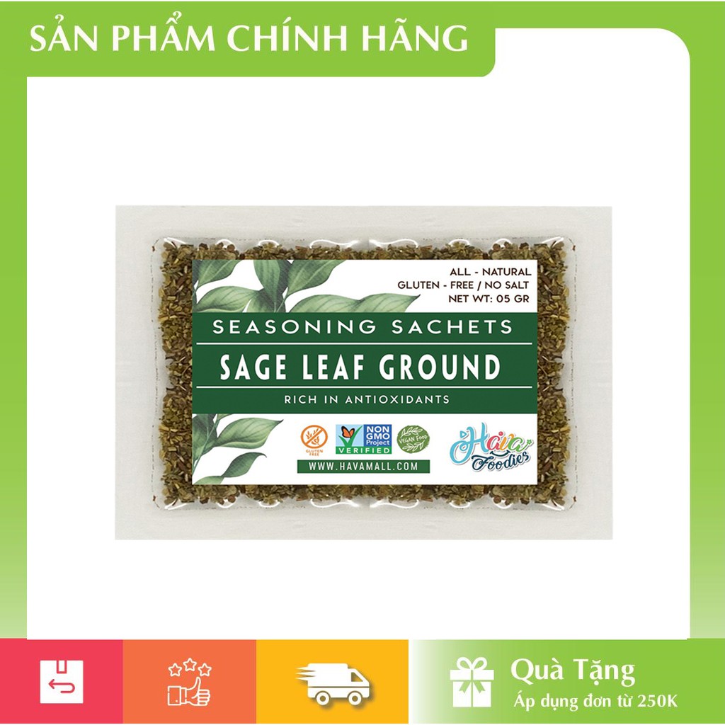 Lá Xô Thơm Havafood – Sage Leaf Ground