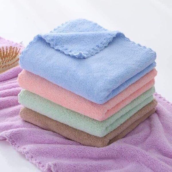 Sét 5 khăn mặt lông cừu hàn quốc kích thước 30x50cm siêu thấm hút