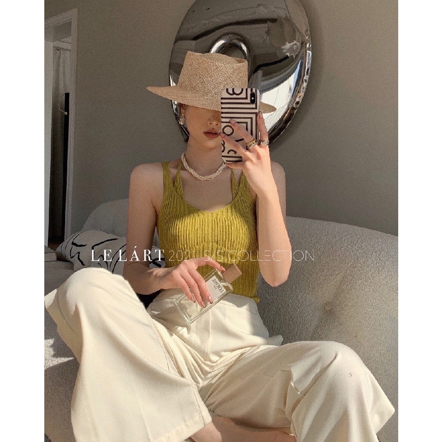 Áo kiểu SUXI dệt kim ôm dáng vừa vặn phong cách Hàn Quốc thời trang mới dành cho nữ