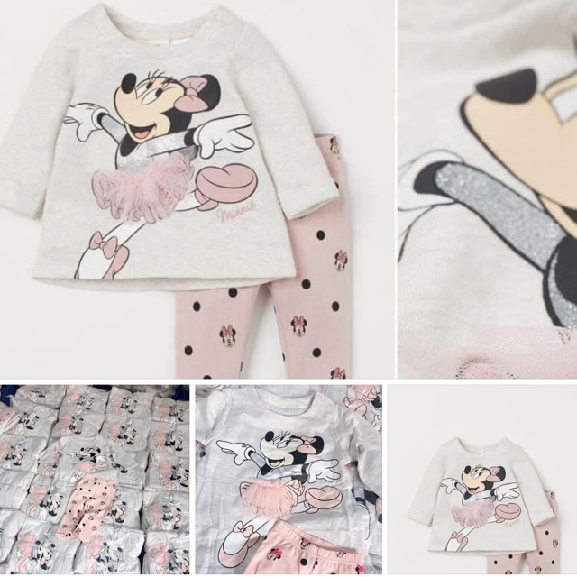 Bộ mickey cho bé gái