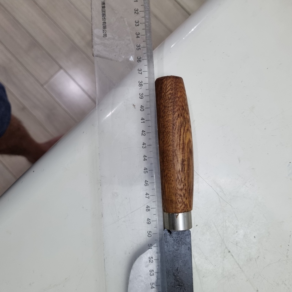 Dao thái nhà bếp Khalik DTAD001 siêu sắc bằng nhíp xe ô tô chuẩn làng nghề rèn Đa Sỹ