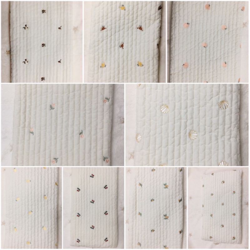 Gối thêu chữ nhật Dot To Dot hàn quốc cho bé