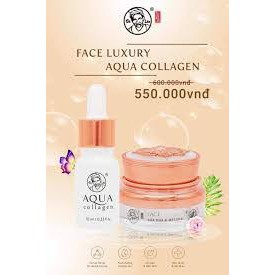 Kem Face Luxury và Aqua Colagen