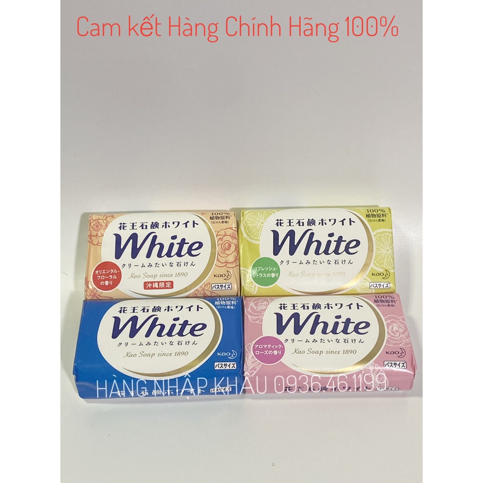 Xà phòng Kao white 130g nội địa nhật bản