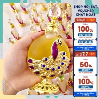 Nươc hoa tinh dầu cực thơm- nước hoa dubai mẫu công sang trọng