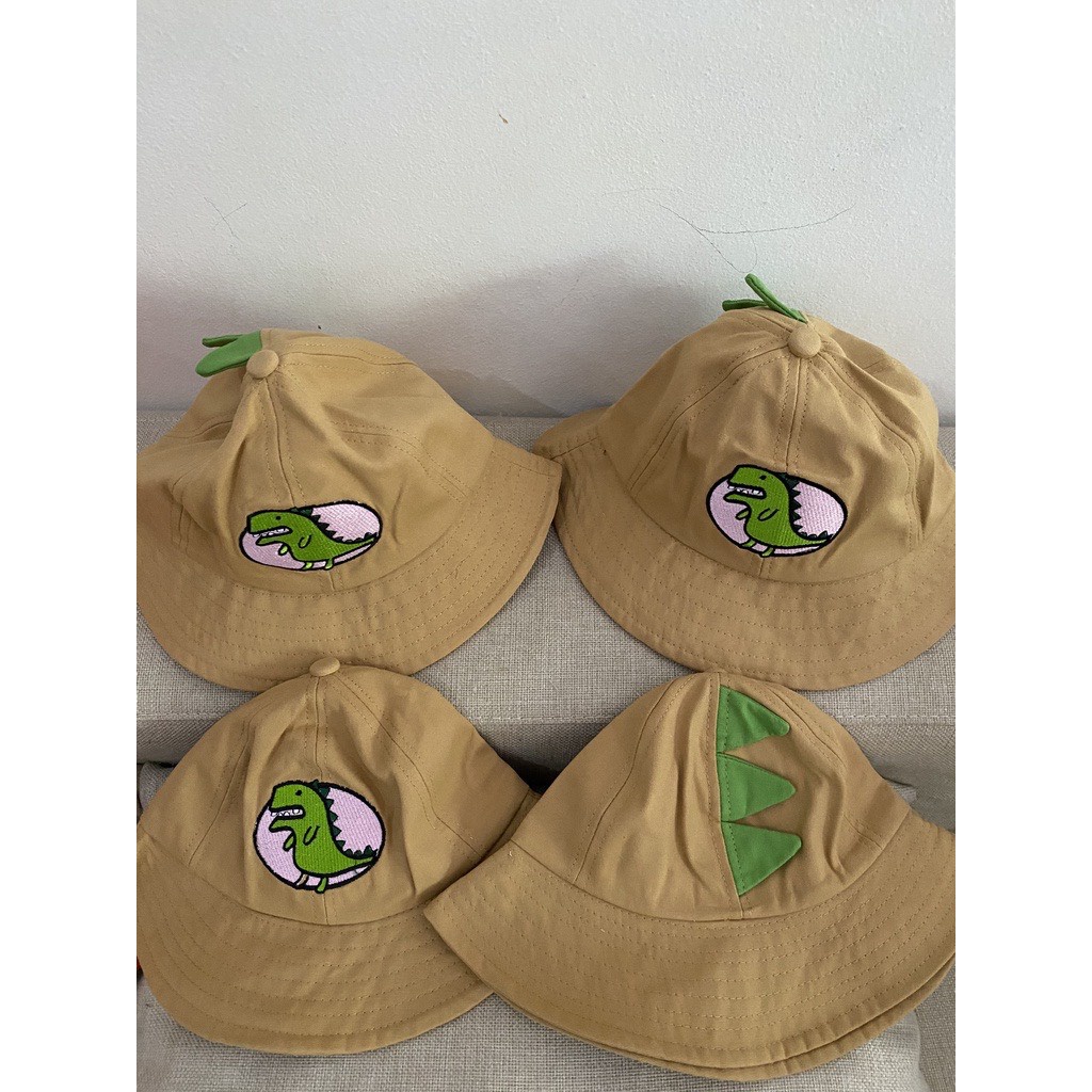 Mũ, Nón cho bé vành tròn hình Cá Sấu ngộ nghĩnh UNISEX, cho bé từ 3 đến 8 tuổi