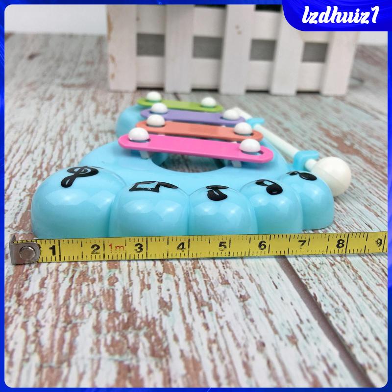 Set 4 Cây Đàn Xylophone 4 Nốt Bằng Nhựa Dành Cho Bé 2-4 Tuổi