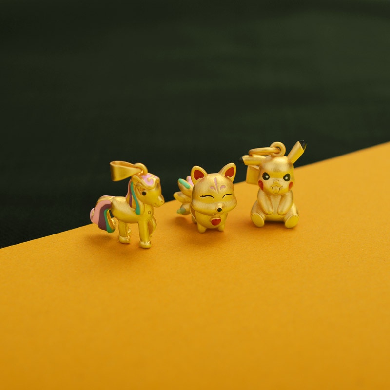 [Hàng Có Sẵn] Hạt Xỏ Vòng Tay Hình Giọt Nước Bằng Đồng Mạ Vàng Kiểu Cổ Điển diy