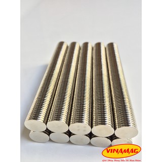 15x1.5mm Nam châm đất hiếm cực mạnh lực từ 2300G
