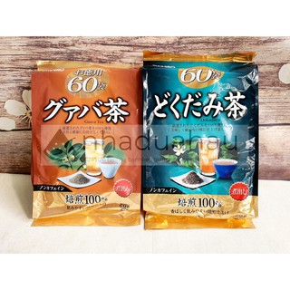 Một gói Trà diếp cá / Trà ổi Orihiro 60 túi lọc Nhật Bản gói 180g/120g