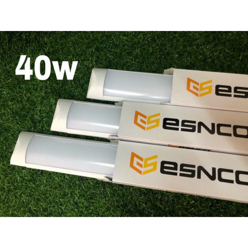 Bóng Đèn Led Bán Nguyệt Mica dài 1m2 40W Siêu Sáng thân nhôm bảo hành 12 tháng