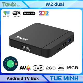 Android TV Box Tanix W2 dual TX3 Lite - Amlogic S905W2, Android 11,