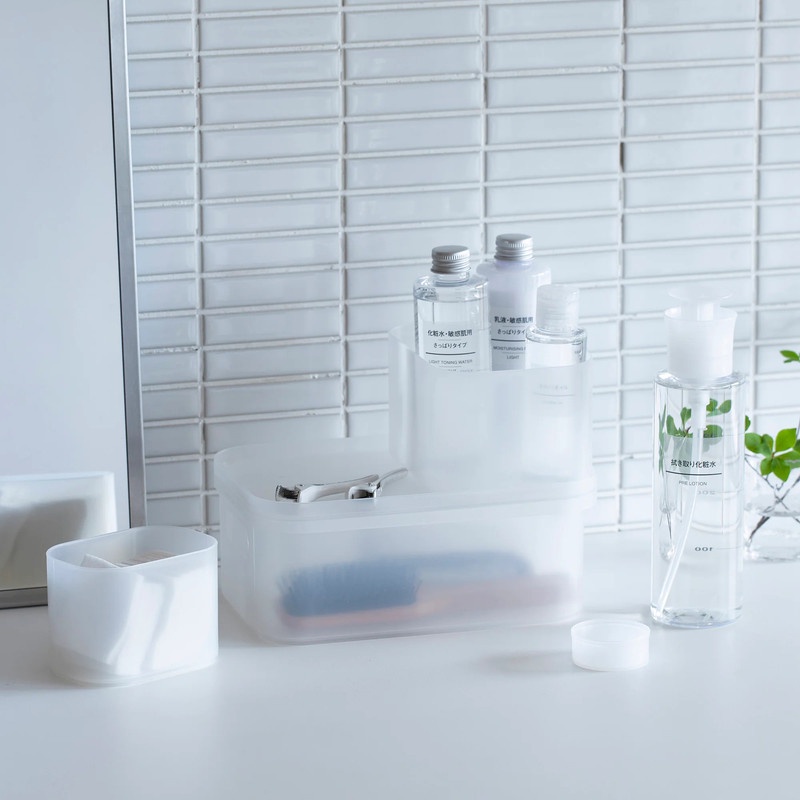 Muji Hôp Đựng Bông Và Tăm Bông - 107*72*77mm