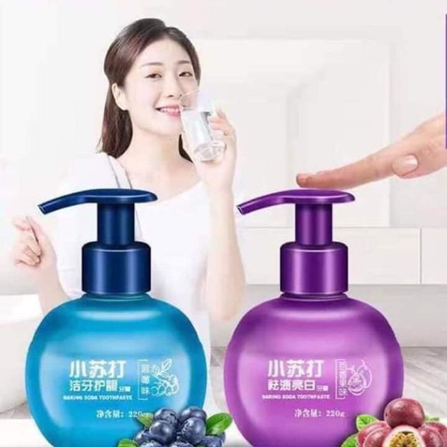 Kem đánh trắng răng vị trái cây hàng nội địa trung loại 1