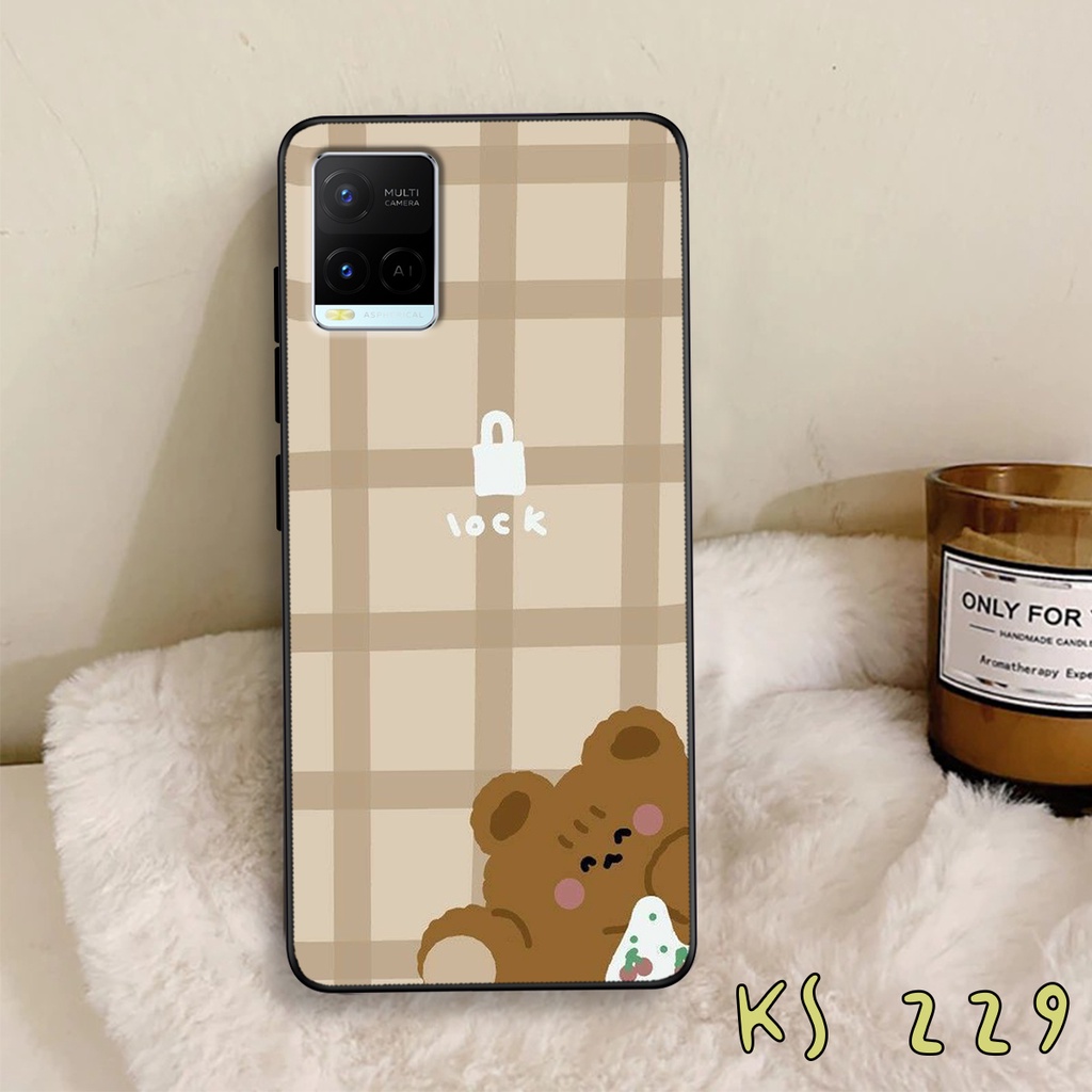 Ốp lưng Vivo Y21 - Vivo Y21s - Vivo Y33s - Ốp in hình gấu bear ngộ nghĩnh