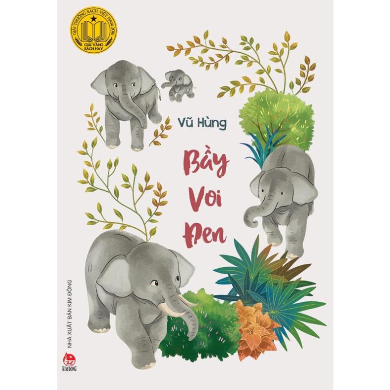 Sách - Bầy voi đen (Kỉ niệm 65 năm NXB Kim Đồng)