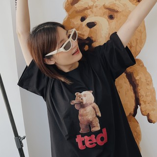 ÁO TEDDY BEAR ĐEN KUAP05