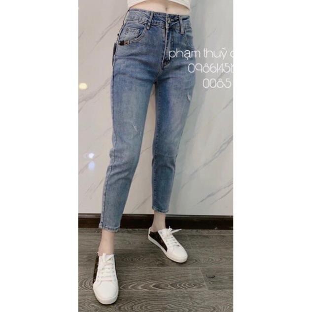 Quần jeans nữ thời trang hót nhất hiện nay free ship quần nữ đẹp cao cấp QUẢNG CHÂU - My Store