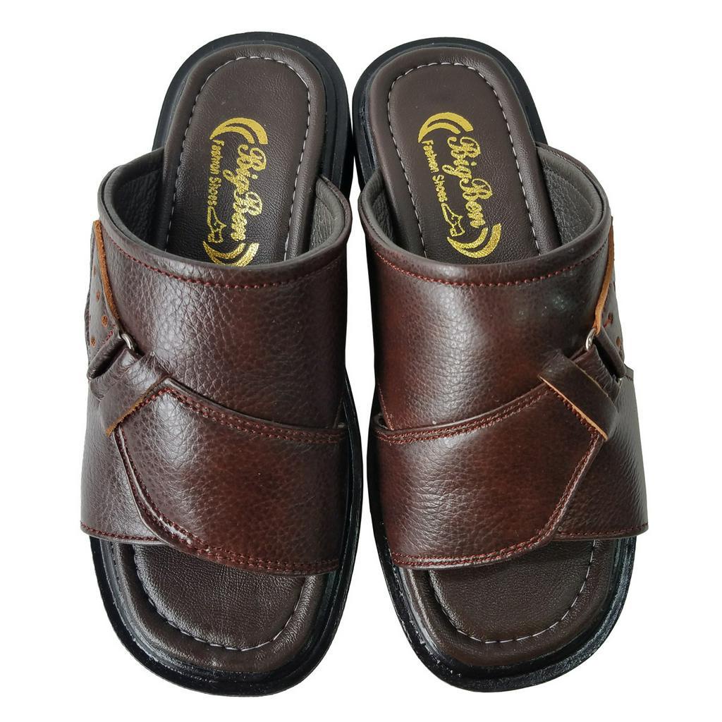 Dép Nam Da Bò BIGBEN Cao Cấp DN167