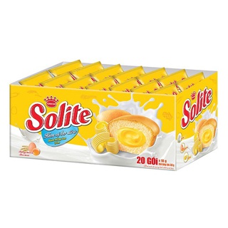Bánh bông lan Solite kem bơ sữa 360G