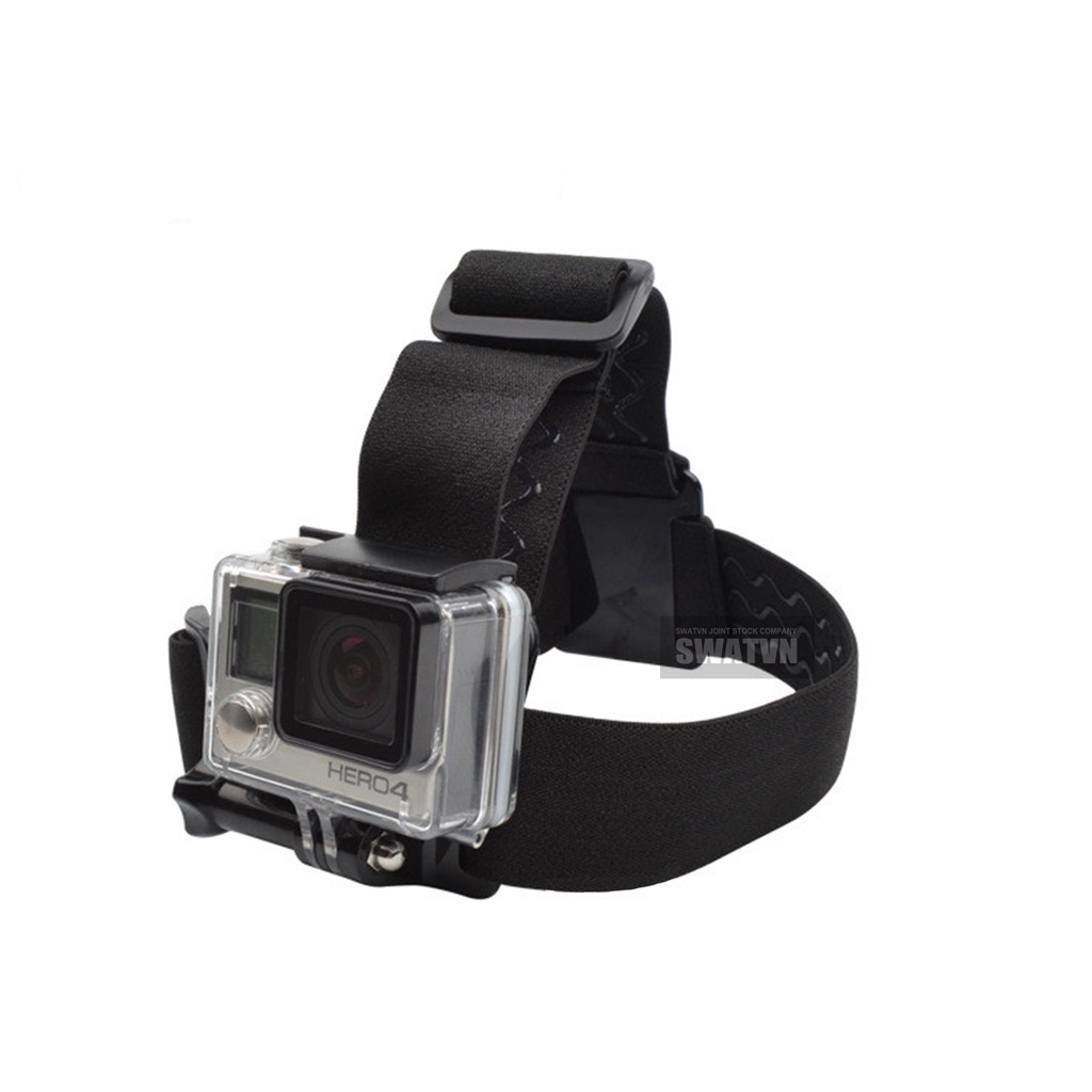 Phụ kiện camera dây đeo đầu gắn GoPro Hero 3 4 HD chắc chắn
