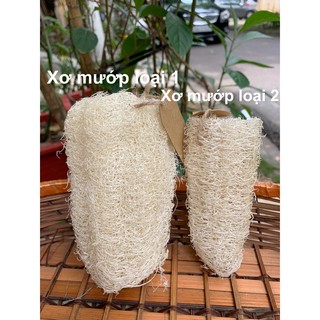Bông tắm xơ mướp hữu cơ loại 1 - htx sinh dược