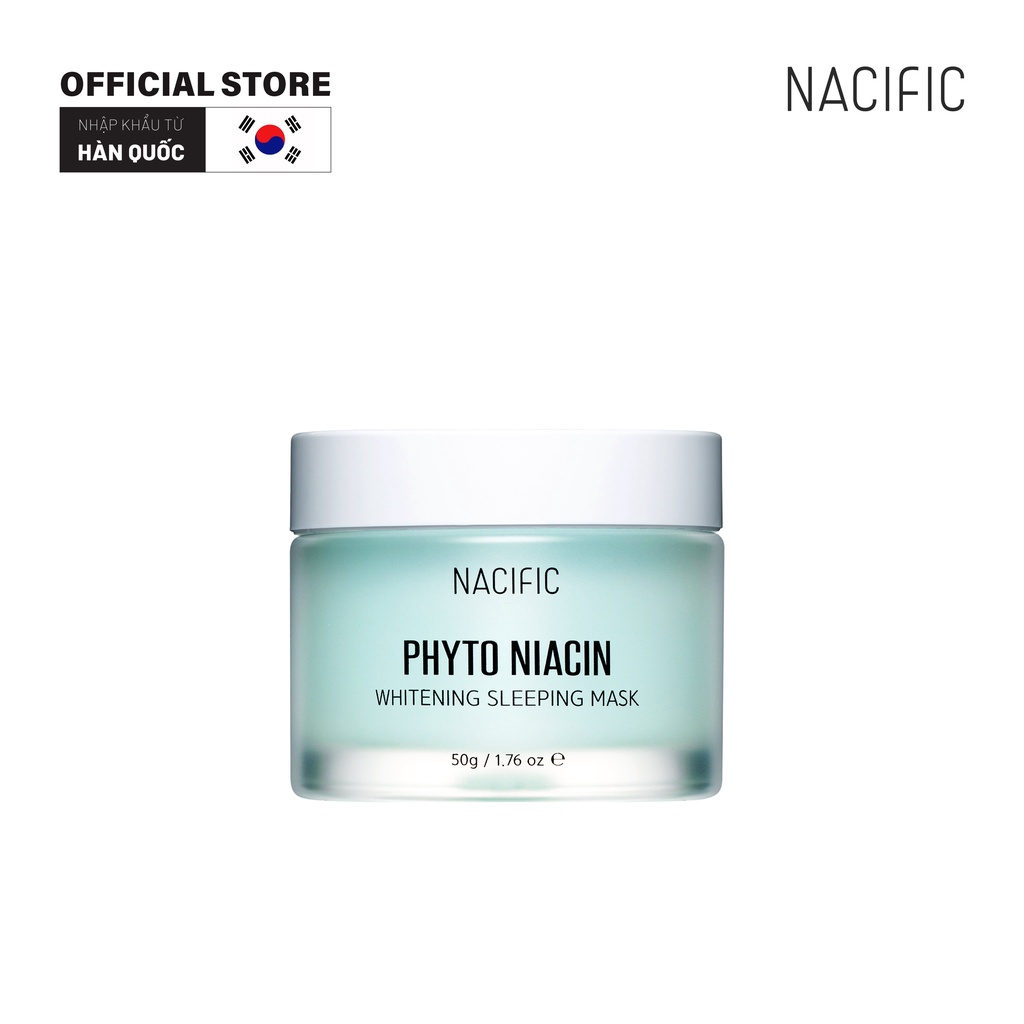 Mặt nạ ngủ dưỡng trắng Nacific Phyto Niacin Whitening Sleeping Mask 50g