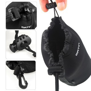 Túi đựng lens máy ảnh Matin Đủ size