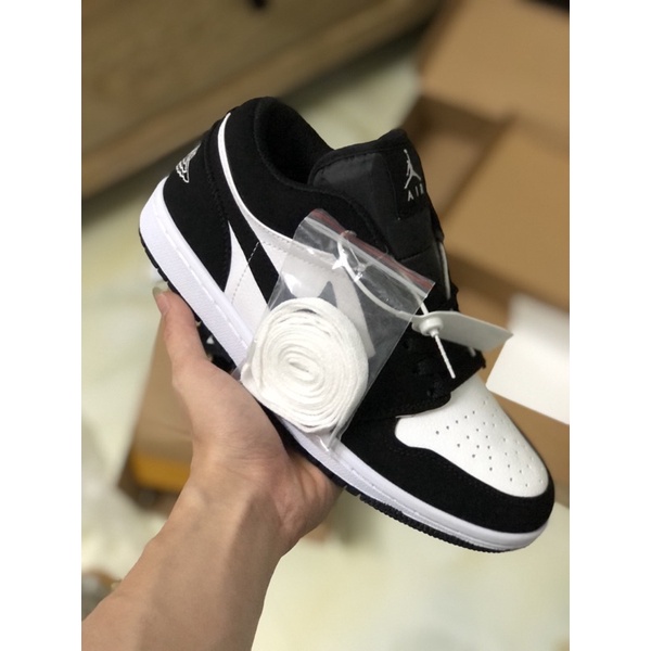 [Xả Dich] Giày JORDAN 1  low Panda màu đen trắng cổ thấp,kiểu dáng JD1 Low hot trend,chạy bộ,tập gym,đi học | BigBuy360 - bigbuy360.vn
