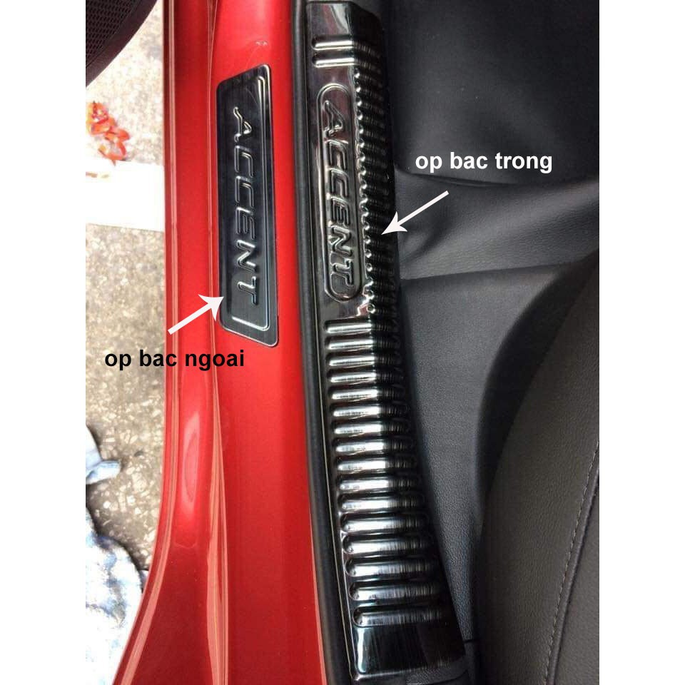 Bộ 8 Món Ốp Bậc Accent Titan Đời 2018 2019 2021 Loại 1 Uy Tín Chất Lượng