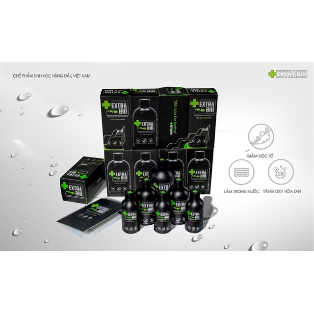 Men Vi Sinh Extra Bio cao cấp cho cá cảnh  Vi Sinh ExtraBio