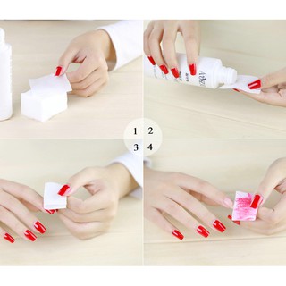 Giấy lau gel nail cứng