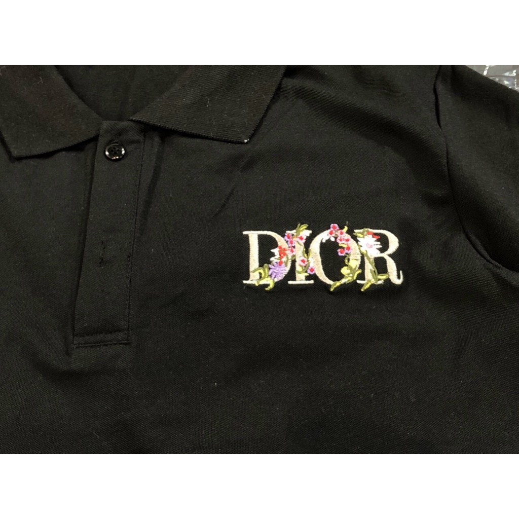 Polo Dior logo thêu cực hot - Áo cộc Dior nam cổ bẻ