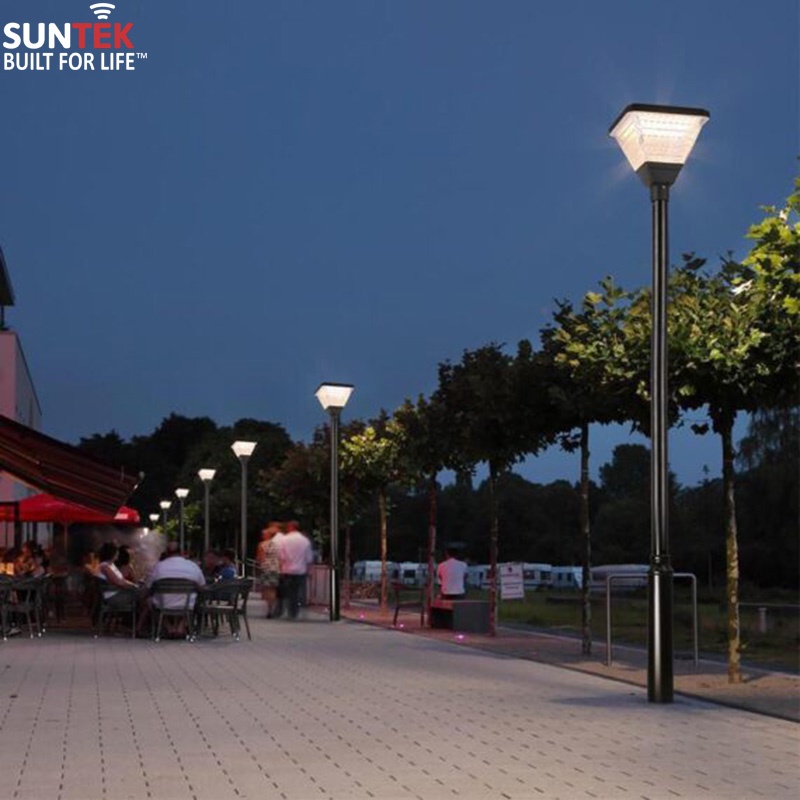 [Trả góp 0%] Đèn LED Công Viên Sân Vườn Năng Lượng Mặt Trời SUNTEK CV01 50W - Hàng Chính Hãng - Bảo hành 3 năm 1 đổi 1