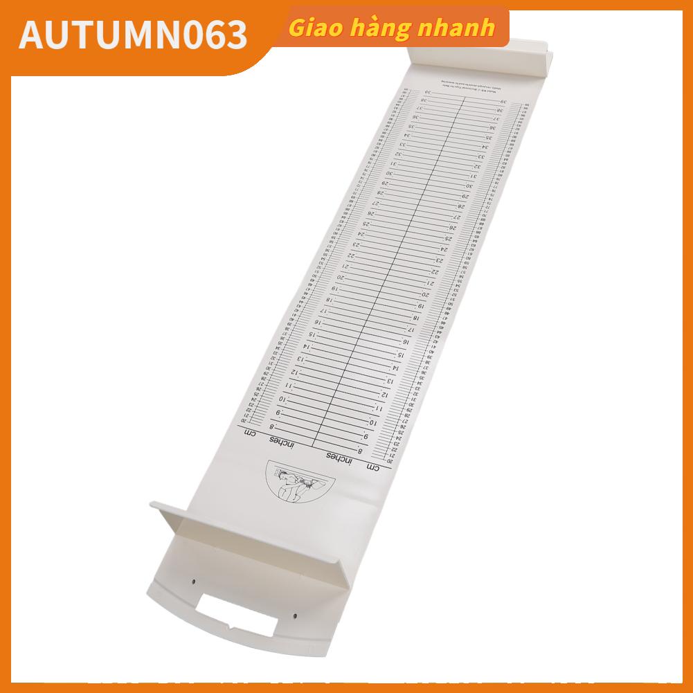 20-99cm Thước đo chiều cao cho bé Mềm mại không thấm nước PVC có thể gập lại vải Biểu đồ tăng trưởng Autumn063