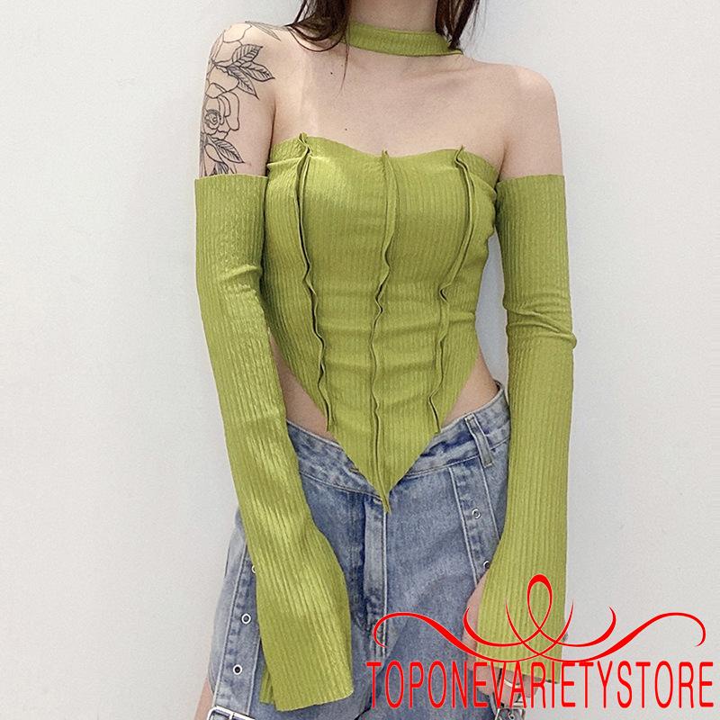 Áo nữ hở vai dài tay phong cách thời trang sành điệu gợi cảm
